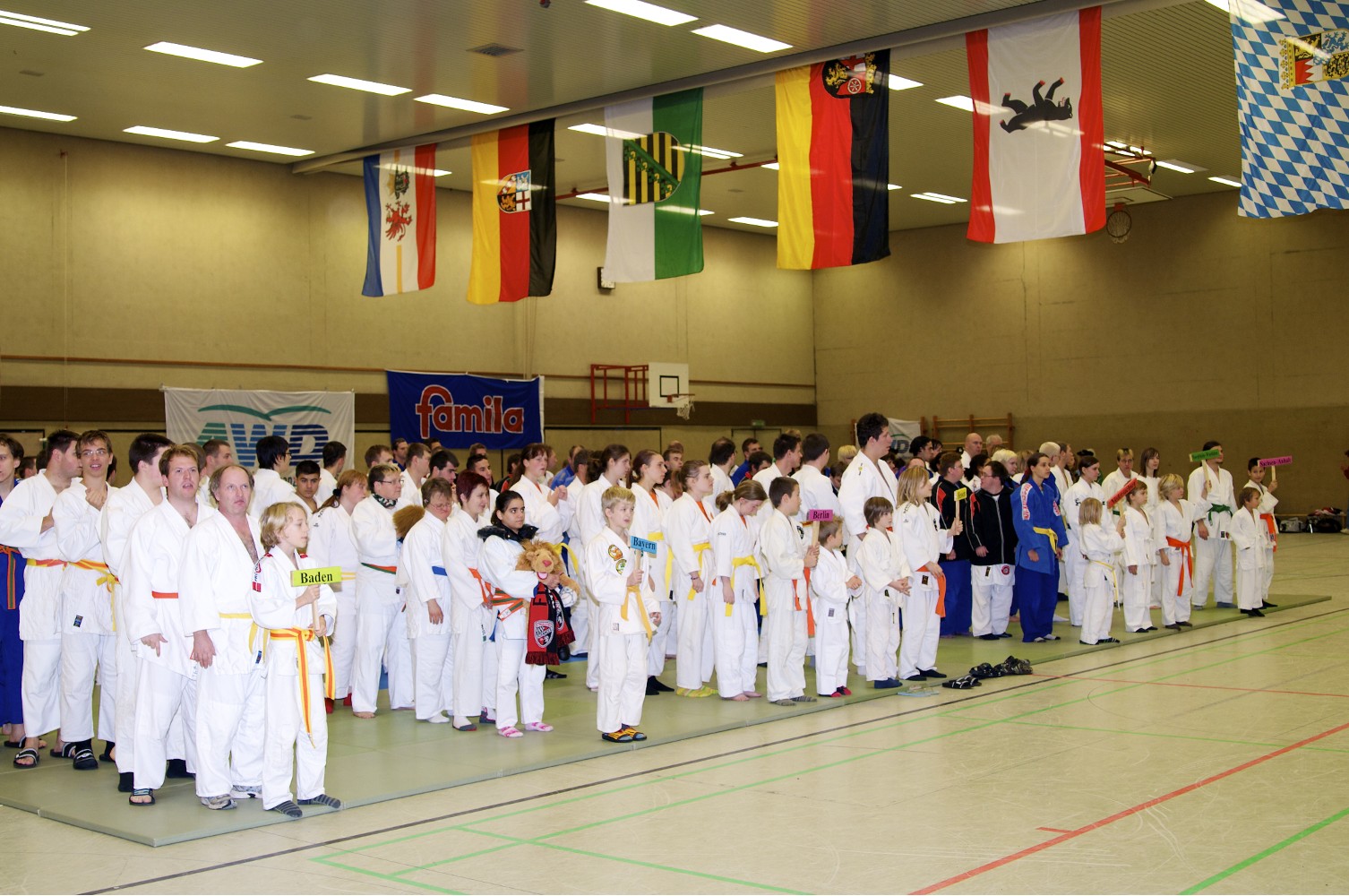 Mannschaftsaufstellung 1